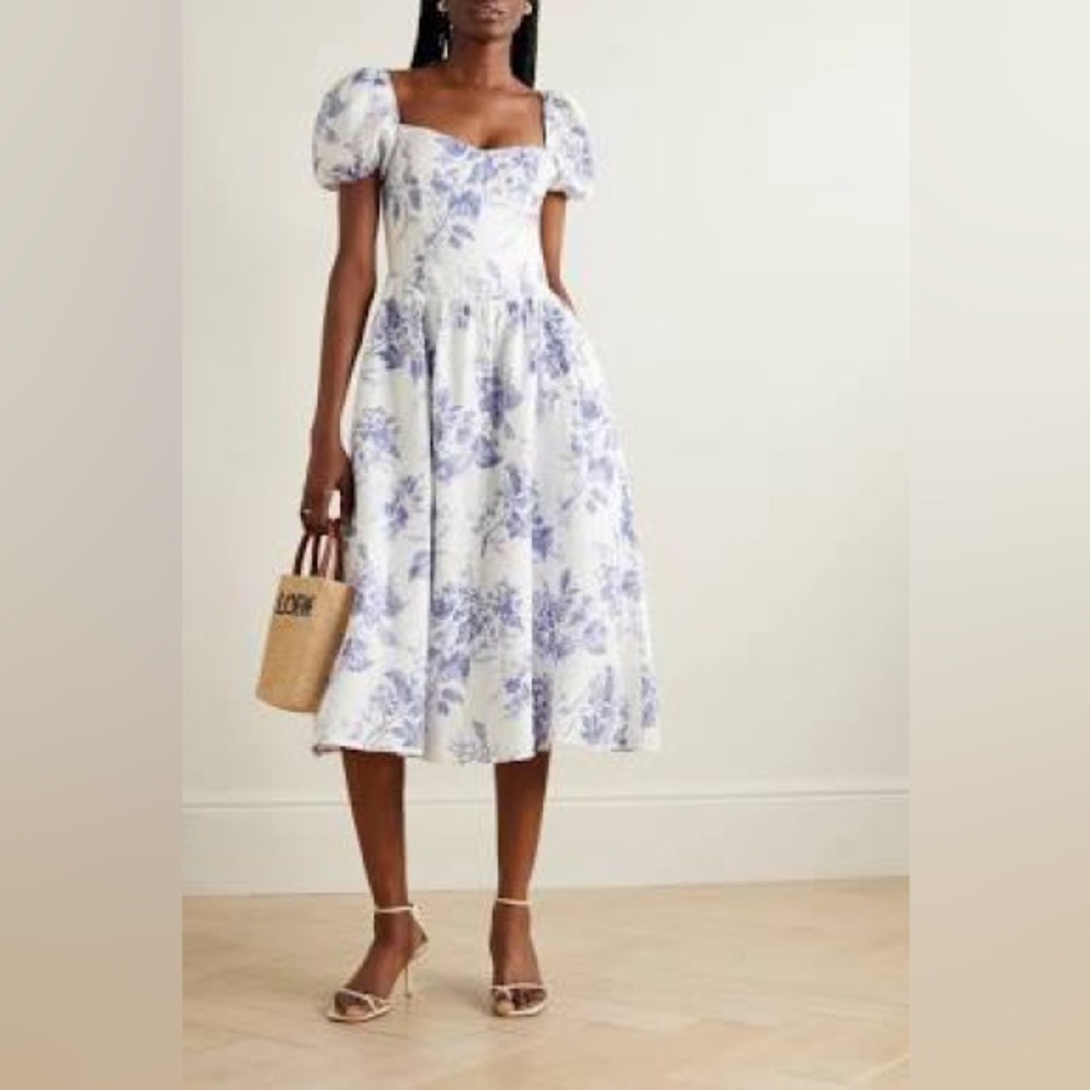 Reformation Davila linen dress